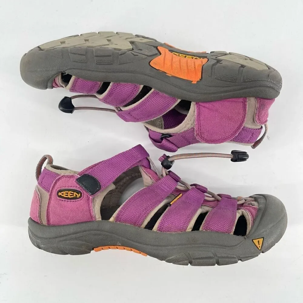 Keen Newport H2 Youth Sport Sandals – Purple Waterproof Hiking Size 4 (#1006571)